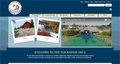 Desktop Screenshot of elkrapidschamber.org